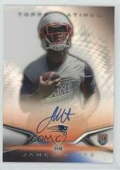 James White Football Cards 2014 Topps Platinum Rookie Autograph Prices