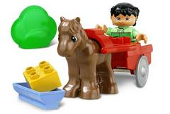 LEGO Set | Pony and Cart LEGO DUPLO