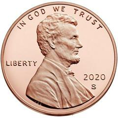 2020 S [PROOF] Coins Lincoln Shield Penny Prices