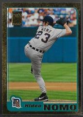 Hideo Nomo #201 Baseball Cards 2001 Topps Gold Prices