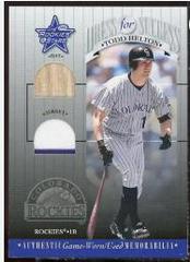 Todd Helton #DFS-8 Baseball Cards 2001 Leaf Rookies & Stars Prices
