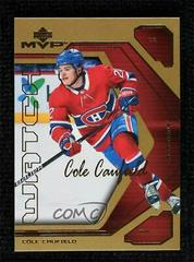 Cole Caufield [Gold] Hockey Cards 2021 Upper Deck MVP 20th Anniversary Prices