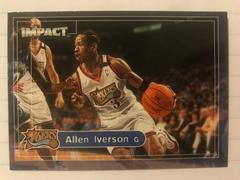 Allen Iverson Basketball Cards 1999 SkyBox Impact Prices