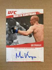 Martin Kampmann #FA-MK Ufc Cards 2009 Topps UFC Round 2 Autographs Prices