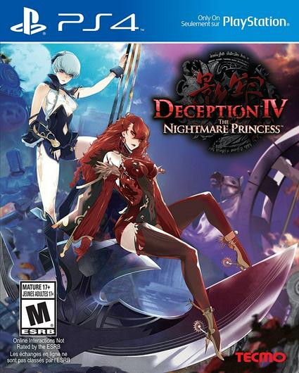 Deception IV: The Nightmare Princess Cover Art