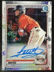Luis Matos Baseball Cards 2020 Bowman Chrome Mega Box Mojo Autographs Prices
