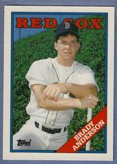 Brady Anderson Baseball Cards 1988 Topps Traded Tiffany Prices