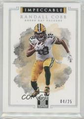 Randall Cobb [Silver] #100 Football Cards 2017 Panini Impeccable Prices