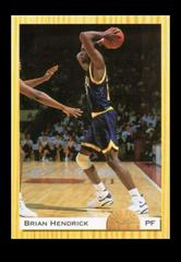 Brian Hendrick Basketball Cards 1993 Classic Draft Picks Prices