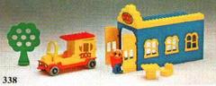 LEGO Set | Blondi the Pig and Taxi Station LEGO Fabuland
