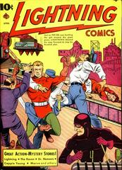Lightning Comics #6 (1942) Comic Books Lightning Comics Prices