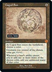 Caged Sun [Schematic Foil] Magic Brother's War Retro Artifacts Prices