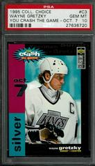 Wayne Gretzky [Oct. 7] Hockey Cards 1995 Collector's Choice You Crash the Game Prices