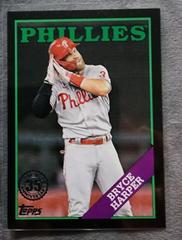 Bryce Harper [Black] #T88-52 Baseball Cards 2023 Topps Silver Pack 1988 35th Anniversary Prices