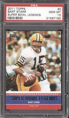 Bart Starr Football Cards 2011 Topps Super Bowl Legends Prices