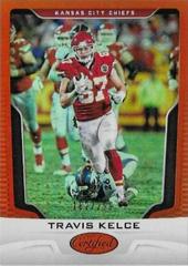 Travis Kelce [Mirror Orange] #100 Football Cards 2017 Panini Certified Prices