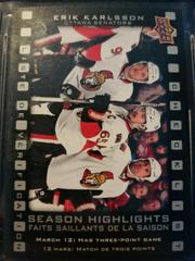 Erik Karlsson #SH-4 Hockey Cards 2015 Upper Deck Tim Hortons Collector's Series Season Highlights Prices