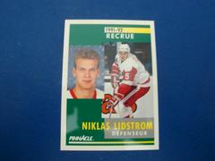 Niklas Lidstrom [French] #320 Hockey Cards 1991 Pinnacle Prices