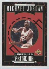 Michael Jordan #H2 Basketball Cards 1995 Upper Deck Predictor Player of the Week Prices