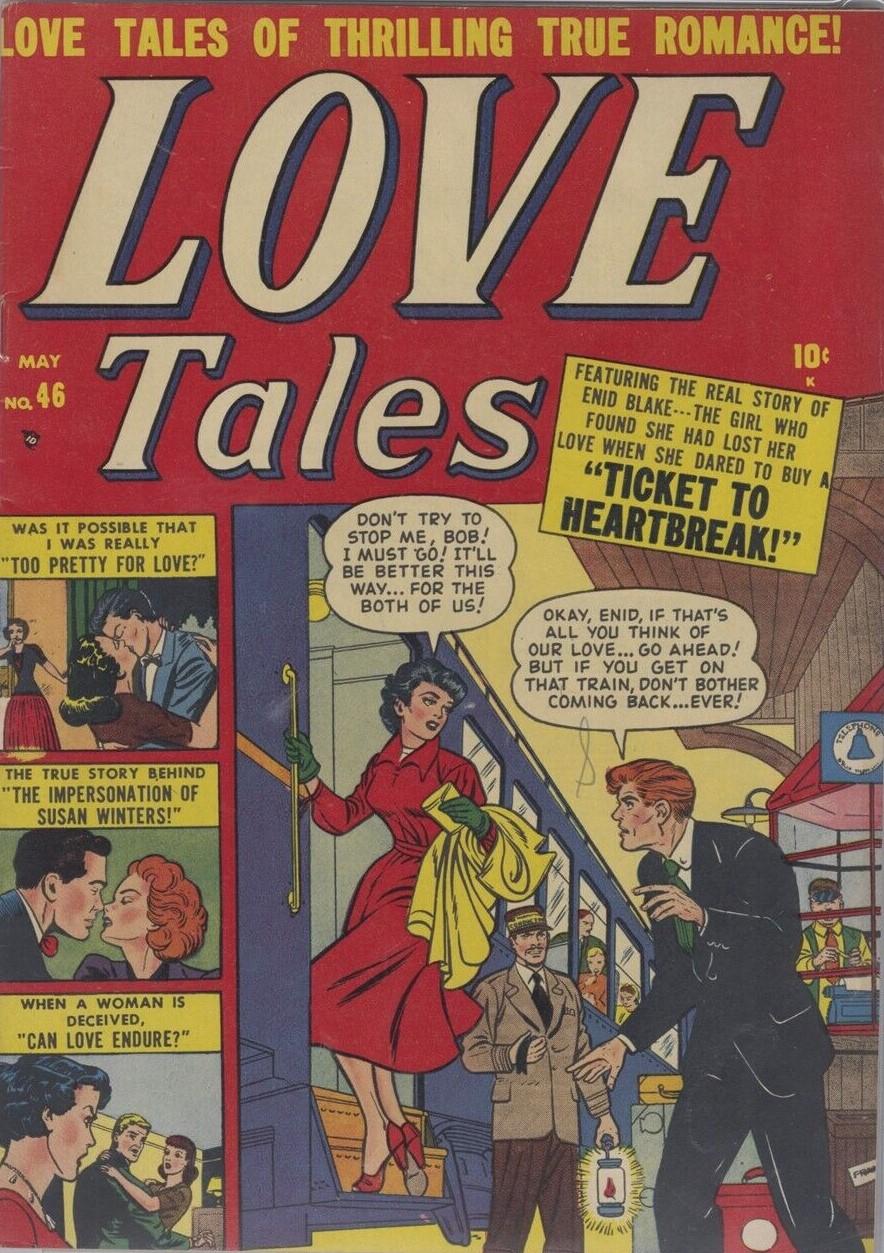 Love Tales #46 (1951) Comic Books Love Tales