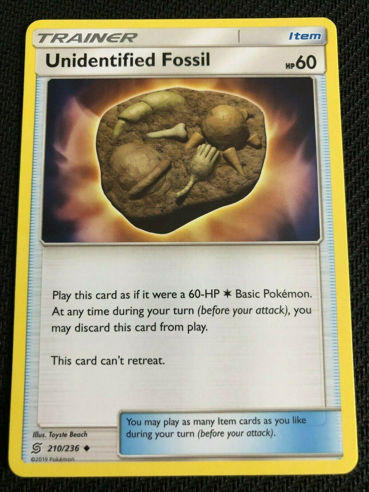 Unidentified Fossil #210 Prices | Pokemon Unified Minds | Pokemon Cards