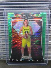 Breanna Stewart [Prizm Green Pulsar] Basketball Cards 2020 Panini Prizm WNBA Far Out Prices