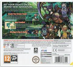 Back Cover (PAL) | Etrian Odyssey V: Beyond the Myth PAL Nintendo 3DS