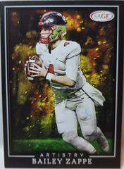 Bailey Zappe #ART-BZ Football Cards 2022 Sage Hit Artistry Prices