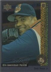 Sandy Alomar, Jr #17 Baseball Cards 1998 Upper Deck 10th Anniversary Preview Prices