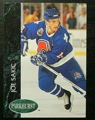 Joe Sakic #147 Hockey Cards 1992 Parkhurst Prices
