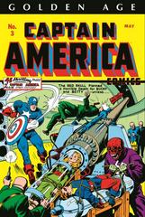 Golden Age Captain America Omnibus [DM - Hardcover] #1 (2014) Comic Books Captain America Prices