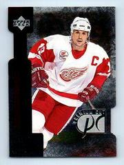 Steve Yzerman [Triple] Hockey Cards 1997 Upper Deck Black Diamond Premium Cut Prices