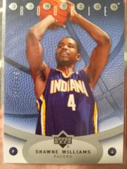 Shawne Williams #123 Basketball Cards 2006 Upper Deck Ovation Prices