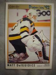 Matt DelGuidice #96 Hockey Cards 1992 O-Pee-Chee Premier Prices