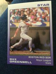 Mike Greenwell #3 Baseball Cards 1988 Star Prices