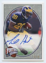 Mike Hart [Autograph Platinum] #181 Football Cards 2008 Upper Deck Heroes Prices