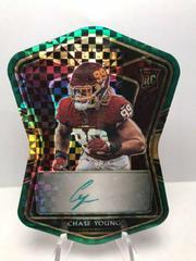 Chase Young [Green Prizm Die-Cut] Football Cards 2020 Panini Select Rookie Signatures Prices