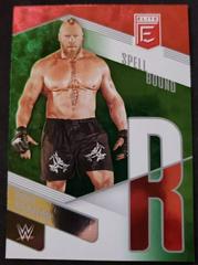 Brock Lesnar [Green] #7 Wrestling Cards 2023 Donruss Elite WWE Spellbound Prices