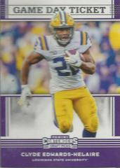 Clyde Edwards Helaire #31 Football Cards 2020 Panini Contenders Draft Picks Game Day Ticket Prices