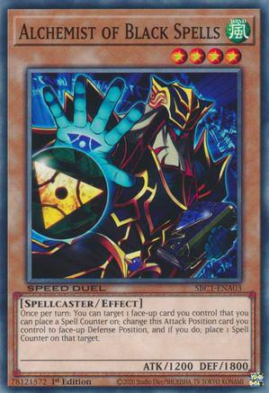 Alchemist of Black Spells SBC1-ENA03 YuGiOh Speed Duel: Streets of Battle City