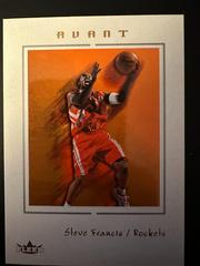 Steve Francis #7 Basketball Cards 2003 Fleer Avant Prices
