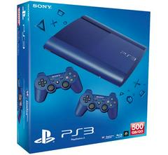PlayStation 3 Super Slim 500GB Azurite Blue 2-Controller Bundle PAL Playstation 3 Prices