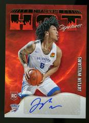 Jaylin Williams Basketball Cards 2022 Panini Hoops Hot Signatures Rookies Prices