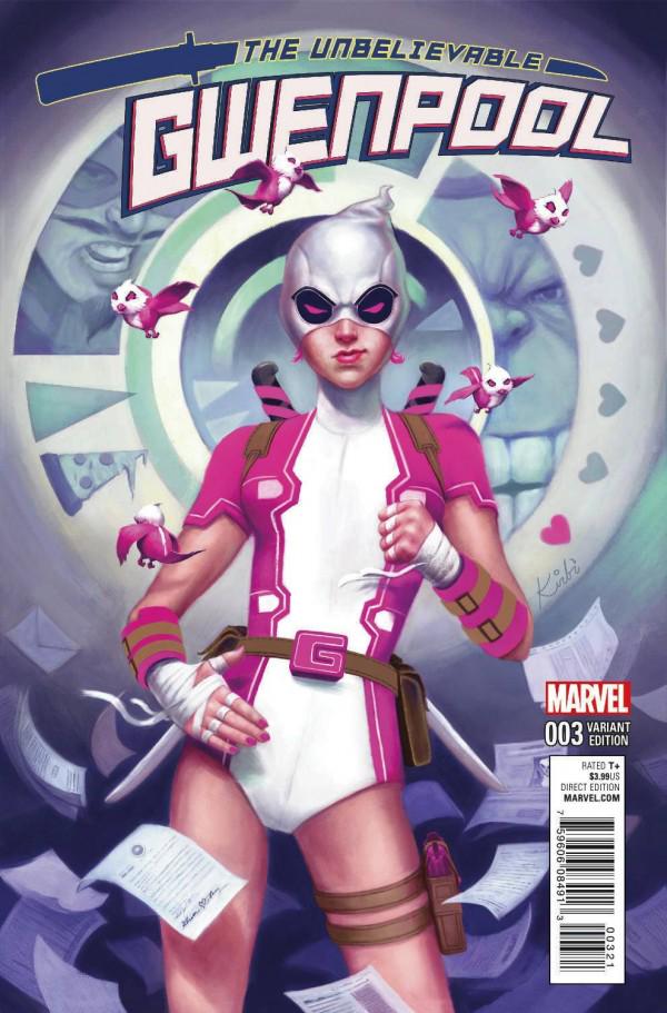 The Unbelievable Gwenpool [Fagan] #3 (2016) Comic Books Unbelievable Gwenpool