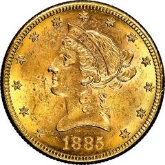 1885 CC Coins Liberty Head Gold Double Eagle Prices