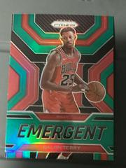 Dalen Terry [Green] #29 Basketball Cards 2022 Panini Prizm Emergent Prices