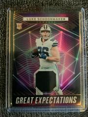 Luke Schoonmaker #23 Football Cards 2023 Panini Illusions Great Expectation Prices