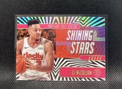 CJ McCollum [Pink] #18 Basketball Cards 2019 Panini Illusions Shining Stars Prices