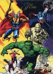 Avengers Marvel 1994 Flair Prices