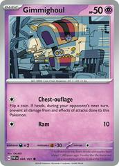 Gimmighoul #44 Pokemon Paldean Fates Prices